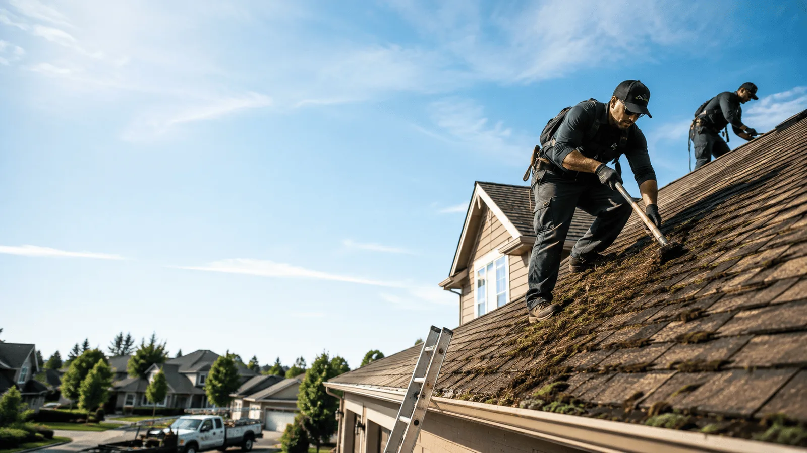 Roof Moss Removal in Demarest, NJ near me